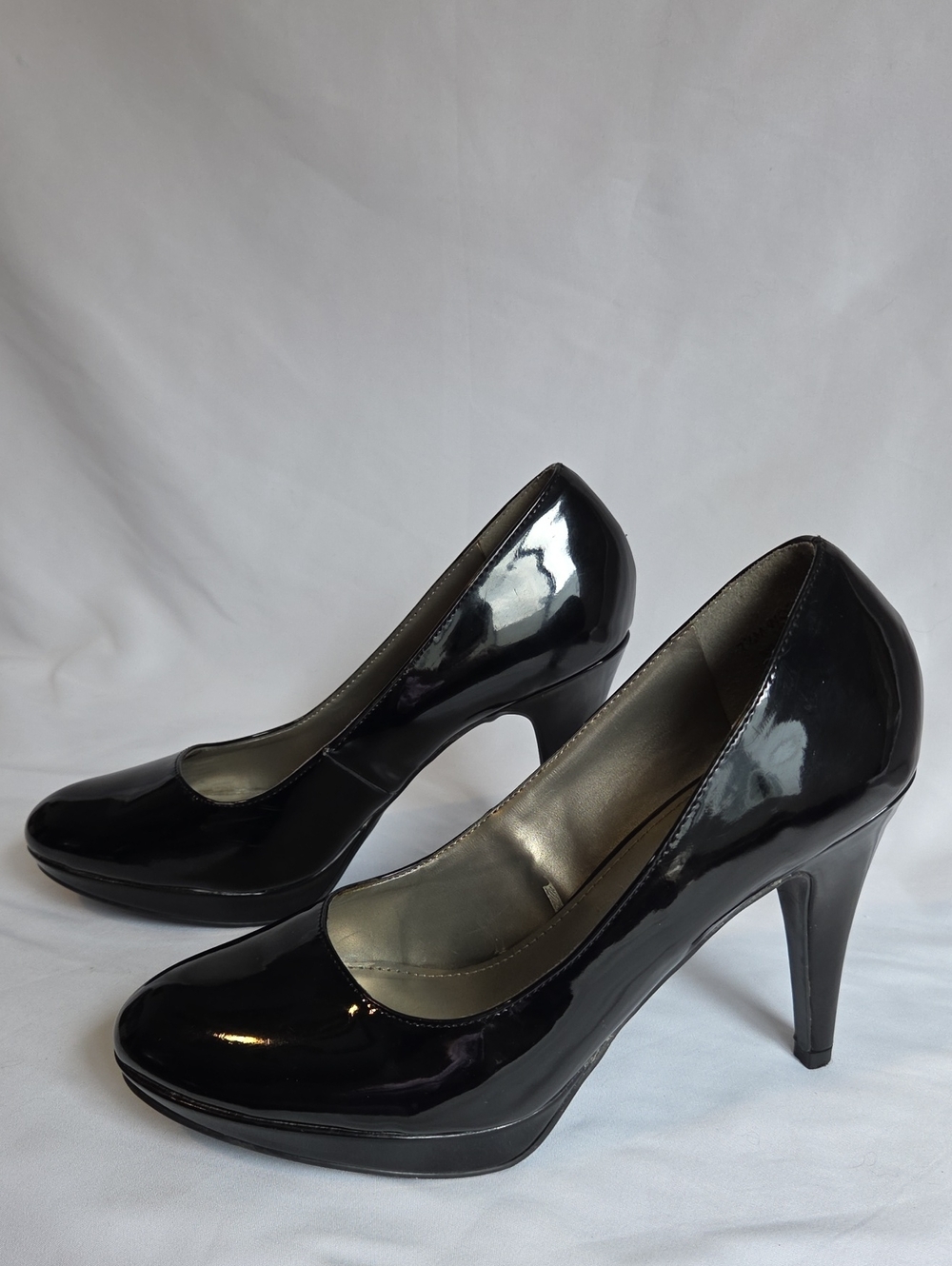 Worthington Black Patent High Heel Pumps